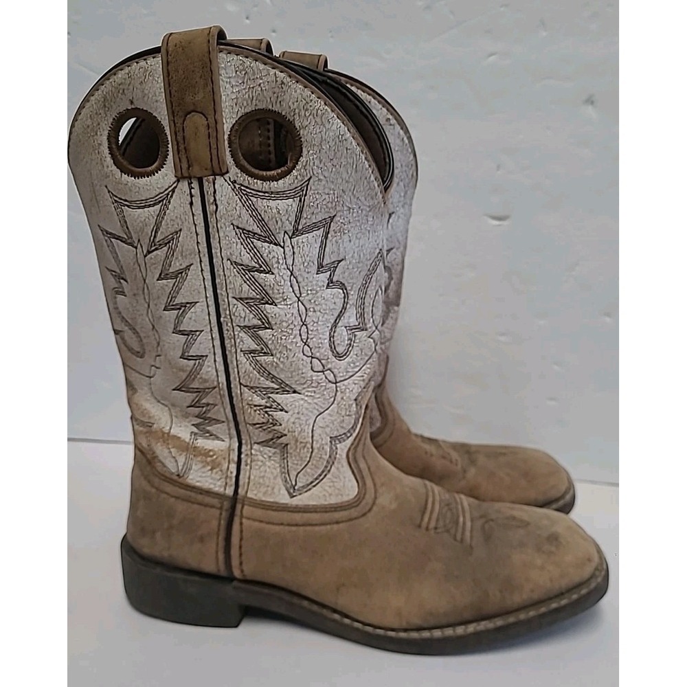 Smoky Mountain Boots Drifter Series‎  Youth Western Boot Square Toe Size 4R